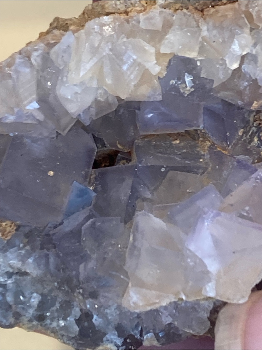 Natural Amethyst Crystal Geode — Purple Decorative Accent